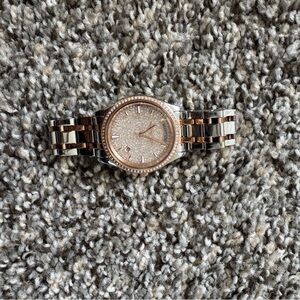 Elegant Two-Tone Women's Watch